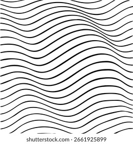 A captivating abstract design featuring wavy lines, perfect for modern art and creative presentation backgrounds.