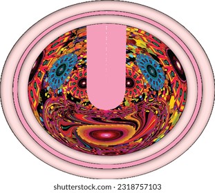 Captivating abstract romantic pattern is an isolated transparent vector design ,great for valentine greeting gift card ,decoration ,textile and fabric print ,book cover and website purposes