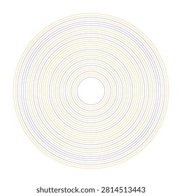 A captivating arrangement of concentric circles forms an elegant and harmonious abstract design