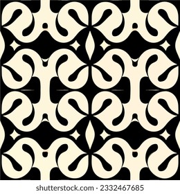 Captivating black and white art nouveau floor pattern on a dark background, featuring exquisite art deco motifs that evoke a sense of timeless elegance.