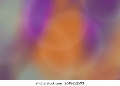 Uma mistura cativante de cores que evocam emoção e intriga. Ilustração vetorial.
