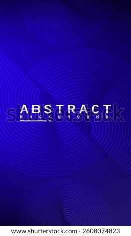 Captivating blue concentric circles interplay, evoking a sense of depth, dynamic energy, and modern sophistication, perfect for high-tech or artistic projects