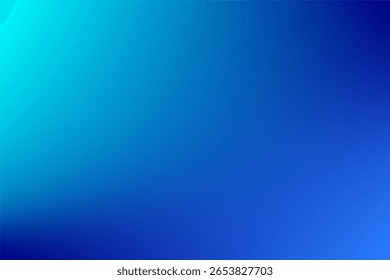 A captivating color gradient composition transitioning seamlessly between blue and teal shades, perfect for artistic or professional design backgrounds.