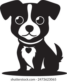 Captivating Dog Vector Art for Your Next Design Project illustration