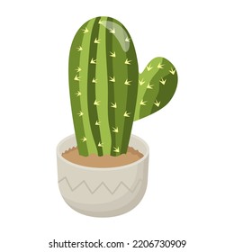 A captivating fat illustration of cactus 