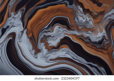 Captivating fire dance marble design in vector illustration