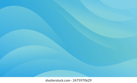 Captivating gradient wave background showcases a dynamic, mesmerizing arrangement of color shifting waves in a striking palette