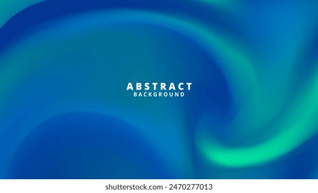 Captivating green and blue gradient mesh wave blur background, elevating websites, ads, and social media with a premium, striking aesthetic