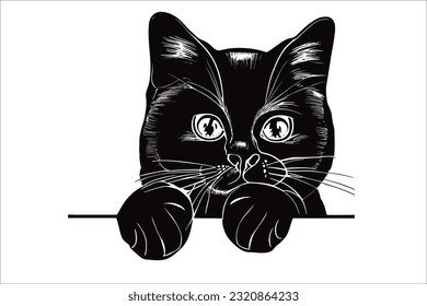 Captante imagen de un lindo gato de chocolate York con una mirada lúdica, garantizada para realzar tus diseños. Ideal para uso comercial, proyectos y esfuerzo creativo