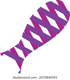 Un logotipo cautivador con un diseño de pescado estilizado, que representa atributos como la adaptabilidad, fluidez y abundancia.