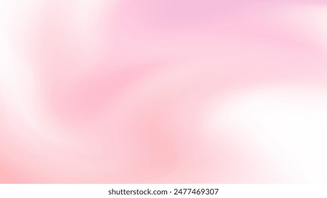 Captivating mesh blur background features a graceful, flowing wave pattern in a beautiful pink gradient