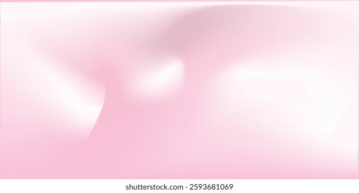 Captivating mesh blur background features a graceful, flowing wave pattern in a beautiful pink gradient