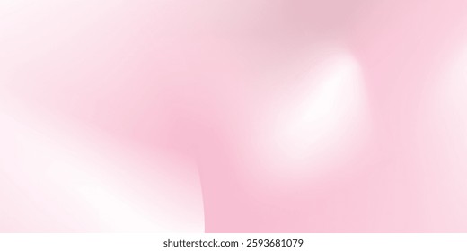 Captivating mesh blur background features a graceful, flowing wave pattern in a beautiful pink gradient