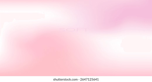 Captivating mesh blur background features a graceful, flowing wave pattern in a beautiful pink gradient