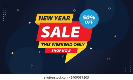 
"Captivating New Year Sale banners! Engage your audience with stunning designs, promoting exclusive offers and discounts, making your brand the go-to for this festive season's shopping spree."