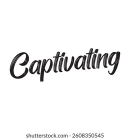Captivating text on white background.