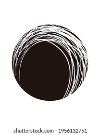 captivating trendy black circle design