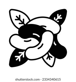 A captivating vector of cashew in modern style, ready to use premium icon