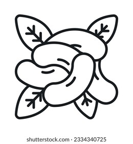 A captivating vector of cashew in modern style, ready to use premium icon