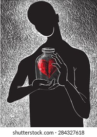 Captive heart