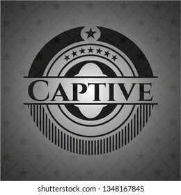 Captive realistic dark emblem