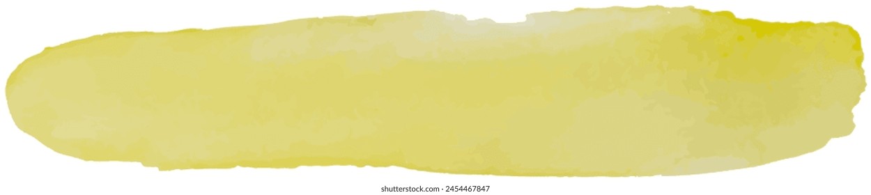 Fangen Sie die Essenz des künstlerischen Ausdrucks mit diesem Horizontalen Aquarell Gelb Punkt Clipart. Ideal, um Designs eine handgezeichnete Note zu verleihen