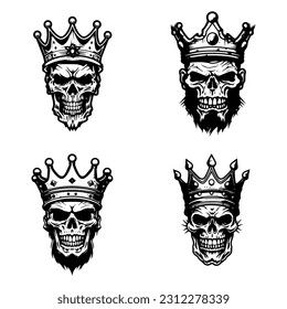 Capture the essence of fear with this creepy zombie hand drawn logo design illustration. Ideal for Halloween themed businesses and entertainment