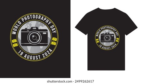 Capture the essence of global photography with this unique World Photography T-Shirt design, perfect for shutterbugs and travel enthusiasts alike. 