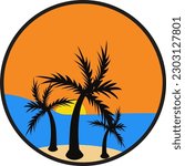 
Capture the essence of a perfect summer evening with this stunning vector illustration of a sunset on the beach. The warm glow of the sun setting over the ocean creates a serene and tranquil scene.
