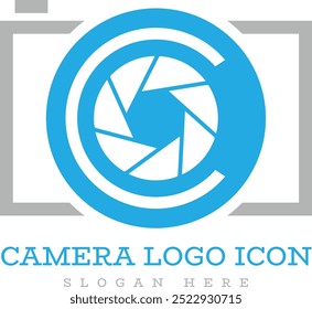 Capture cada momento com um logotipo elegante da câmera. Perfeito para estúdios de fotografia, videógrafos e empresas criativas, este design destaca precisão e criatividade