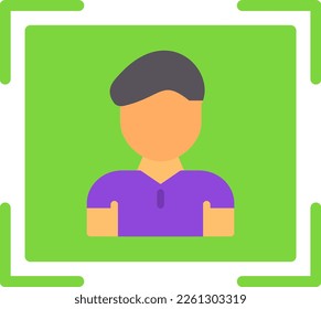 Capture Flat Vector Icon Design