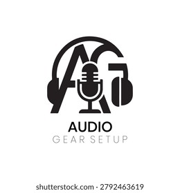 Capture high-fidelity precision with this modern Sound gear logo. This Sound gear logo delivers a crisp, professional aesthetic, ensuring your Sound gear logo commands attention in the audio market.