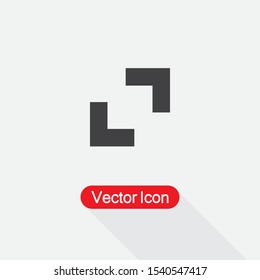 Capture Icon Vector Illustration Eps10
