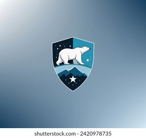 Capture the majesty of the arctic with this striking logo featuring a polar bear. Icy blues and silvers evoke the harsh and beautiful northern frontier that forged a lineage of resilience and grit.