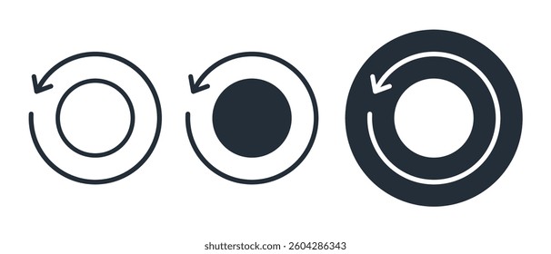 Capture record icon. Illustration vector