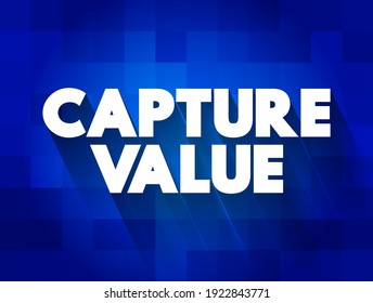 Cotización de texto de Valor de Captura, fondo de concepto