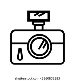 Capturing Essence Beyond the Lens Line Icon