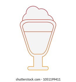 Capuccino coffee cup