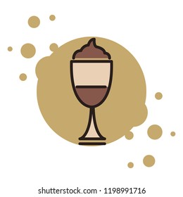 Capuccino coffee cup