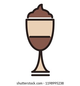 Capuccino coffee cup