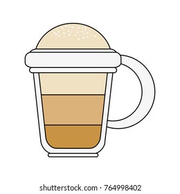Capuccino delicious cup