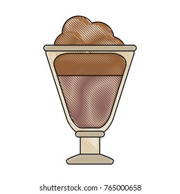 Capuccino delicious cup