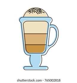 Capuccino delicious cup
