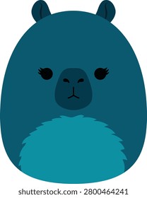 Capy bara vector file commercial use 