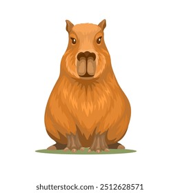 Capybara animal desenhos animados ilustração vetor