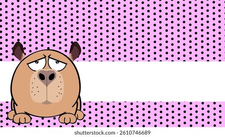 capybara ball style character cartoon background illustration in vector format