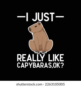 Capybara Lover Kids Women Cute Capybara