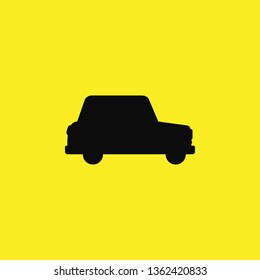 car 0 icon vector