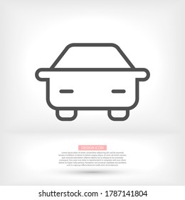 car 10 eps bond icon design vector graphics