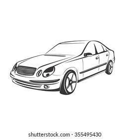 Car Stock Vector (Royalty Free) 355495430 | Shutterstock